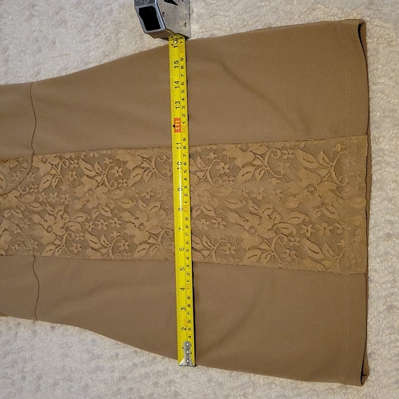 CECICO~ Dress, Tan, S - Picture 6 of 9